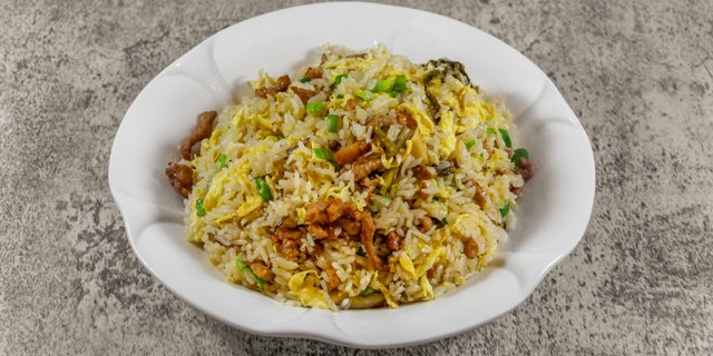 Pork & Chinese Pickled Cabbage Fried Rice