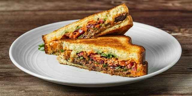 Kalbi Short Rib Melt