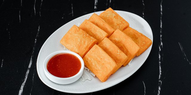 Fried Burmese Yellow Tofu