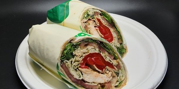 Pesto Chicken Wrap