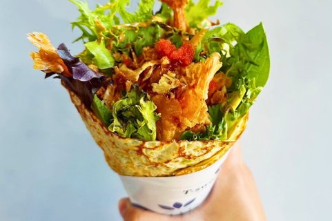 Shrimp Tempura Crepe
