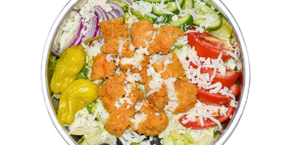 Buffalo Crispy Chicken Salad