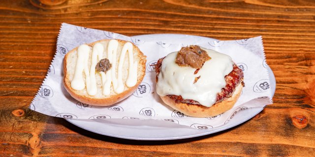 Mushroom Truffle Burger