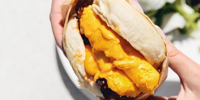 Italian Muffin Panini Sandwich