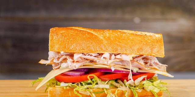 Garlic Pesto Turkey Sandwich