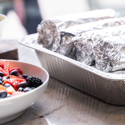 Vegetarian Breakfast Burrito