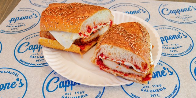 Chicken Parmigiana Hero