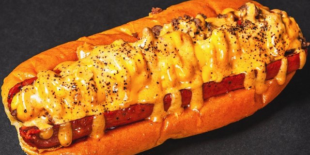 Chopped Cheese Dog