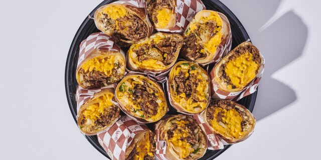 Brisket Verde Burrito