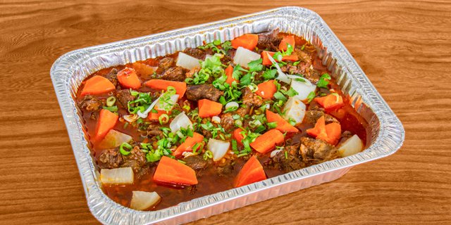 Lemongrass Beef Stew Tray
