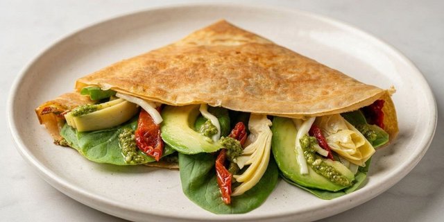 Artichoke Heaven Crepe