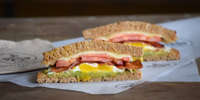 The Loaded Breakfast Sandwich