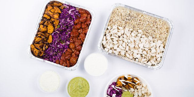 Smoky Chicken Group Bowl