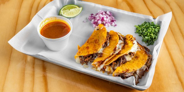 Birriadilla Platter (Corn Tortillas)