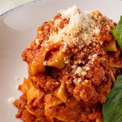 Pasta w/ Bolognese Sauce