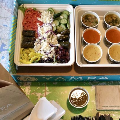 Salad & Soup Combo Tray