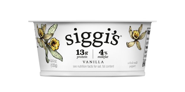 Siggis Vanilla 4% Whole Milk Yogurt