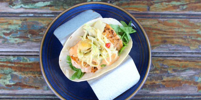 Flaked Fish Tacos