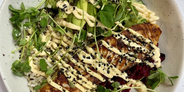 Spicy Salmon Bowl