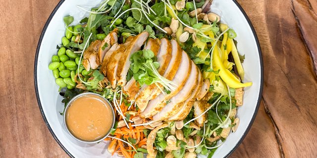 Nutty Rooster Salad