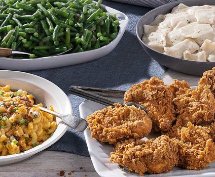 Crispy Homestyle Chicken Buffet w/ Two Sides