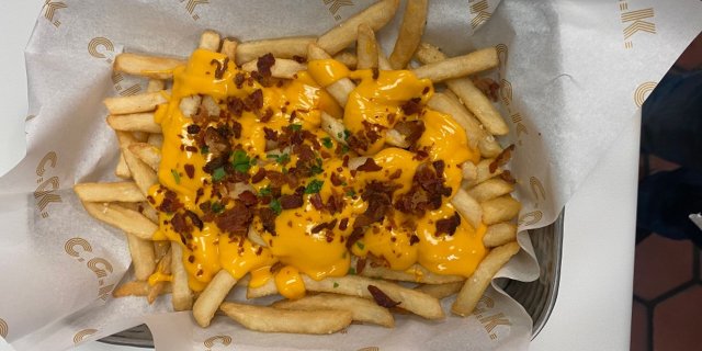 Bacon Cheese Fries