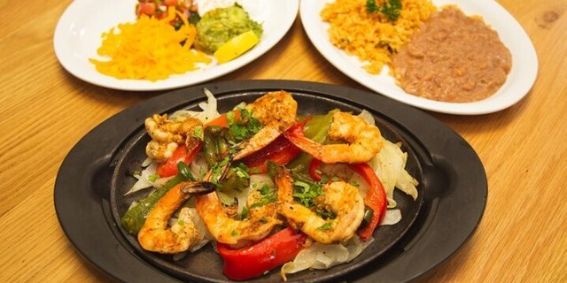 Shrimp Fajitas