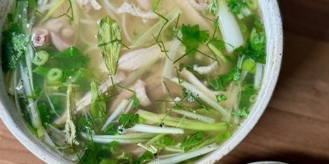Free Range Chicken Pho (Phở Gà Đi Bộ)