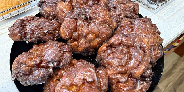 Mini Apple Fritters Platter