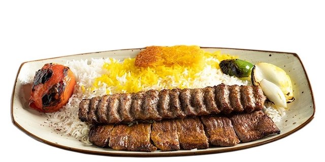 Lamb Soltani Kabob