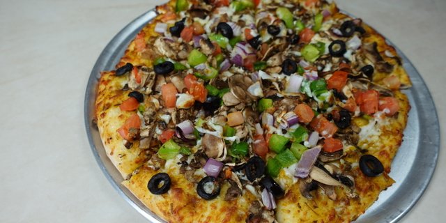 Spicy Garden Delight Pizza