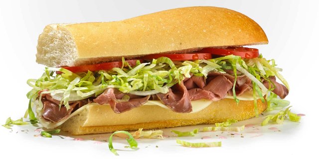 #6 Roast Beef & Provolone Sub