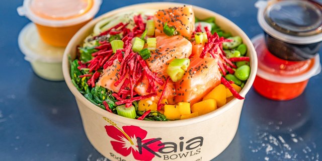Apikai Salmon Poke Bowl