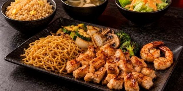 Chicken & Shrimp Hibachi Combination