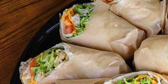 Honey Crisp Chicken Wrap Party Platter