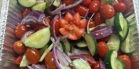 Tomato, Onion & Cucumber Salad