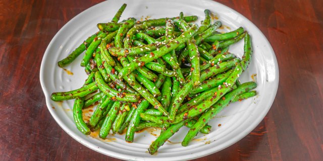 Dry Sauteed String beans
