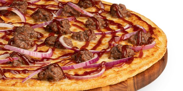 Gluten-Free Impossible™️ Beef BBQ Pizza