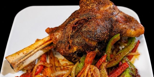 Crispy Lamb Leg W/ Cumin