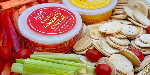 Pimento Cheese & Dill-icious Dip Platter