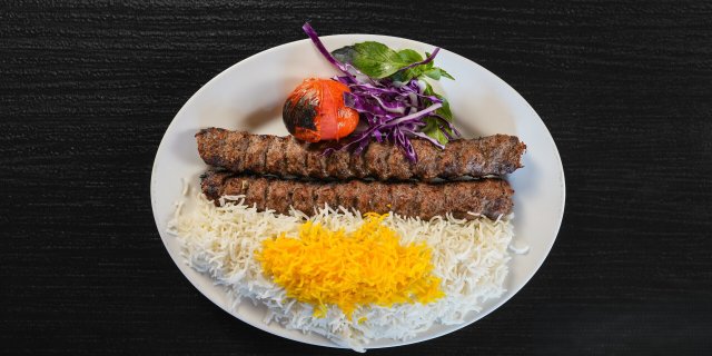 Ground Beef Kebab (Koobideh)