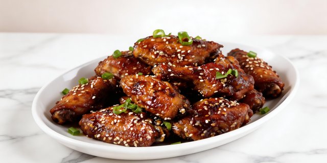 Spicy Sesame Chicken Wings