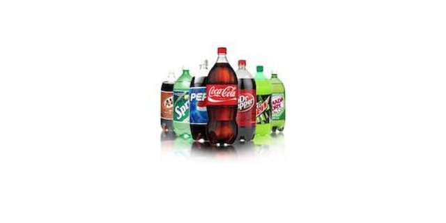 Assorted 2L Soda Bottles