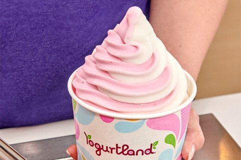 Fresh Strawberry Frozen Yogurt
