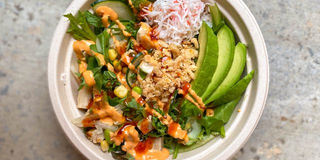 Chicken & Avocado Salad Bowl