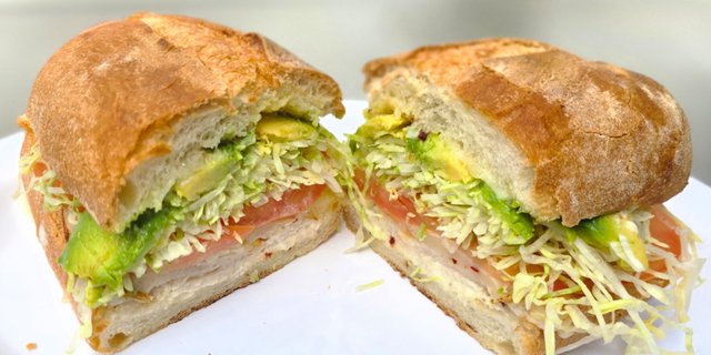 Avo-Gobble Sandwich
