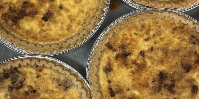 9" Cheddar & Bacon Quiche