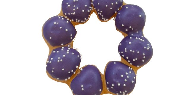 Ube Mochi Donut