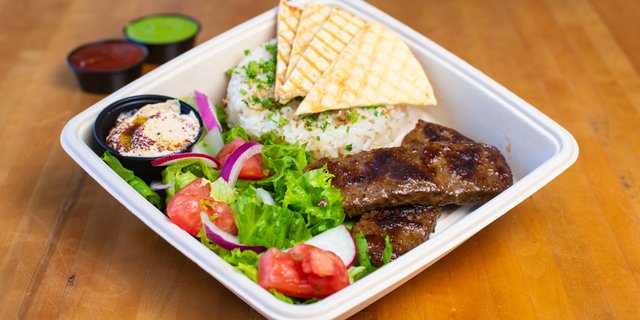 Adana Kebab Plate