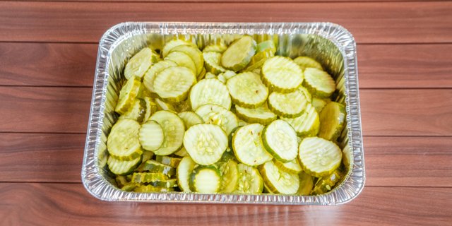 Garlic-Dill Pickles Tray